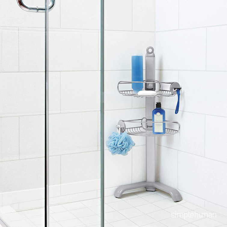 simplehuman Freestanding Shower Caddy & Reviews Wayfair.co.uk